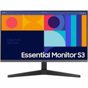 Monitor Profissional Samsung Essential Monitor S3 S27C330GAU 27" Full HD Preto