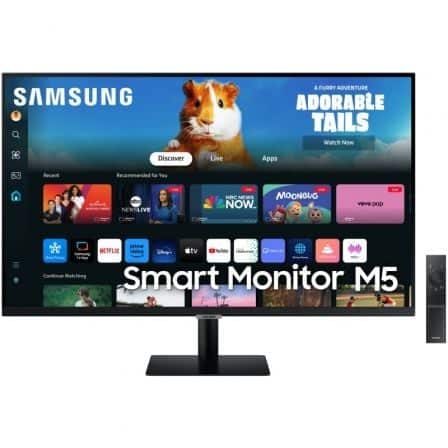 Smart Monitor Samsung M5 S32DM502EU 32" Full HD Smart TV Multimédia Preto