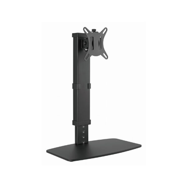 Suporte de Secretária MS-D1ST-02 para 1 Monitor Ajustável em Altura Rotaçao e e Inclinaçao até 32" / 8Kg