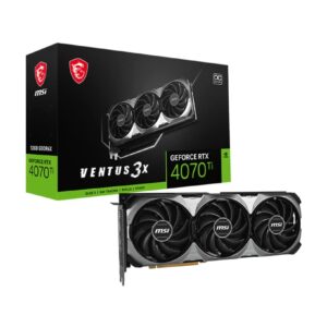 Placa Gráfica MSI GeForce RTX 4070 Ti Ventus 12G OC GDDR6X