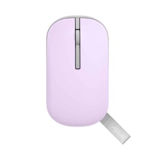 Rato ASUS MD100 Wireless 1600 dpi 2 Botões Cor Salmão