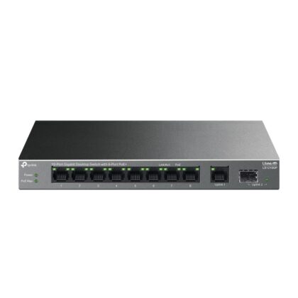 Switch TP-Link LiteWave 10 Portas Gigabit 8x PoE+ 1x SFP