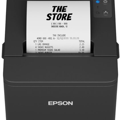 Epson TM-T20IV (101): USB + SÉRIE, PS, BLK