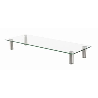 Base para Monitor Gembird Rectangular em Vidro Temperado