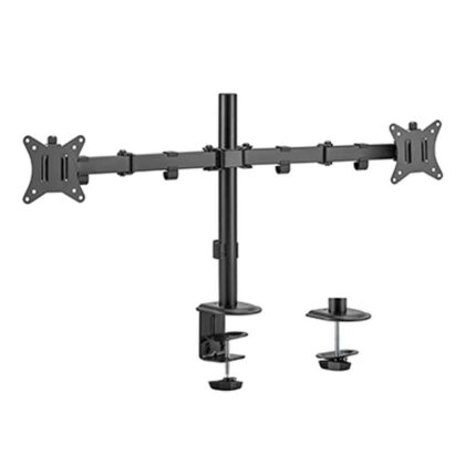Suporte para 4 Monitor Gembird Ajustável de Secretária permite rodar inclinar e girar 13" a 32"