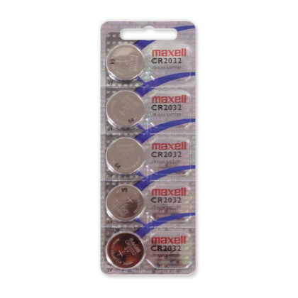 Maxell Pack de 5 Pilhas Lítio de Boton CR2032 3V