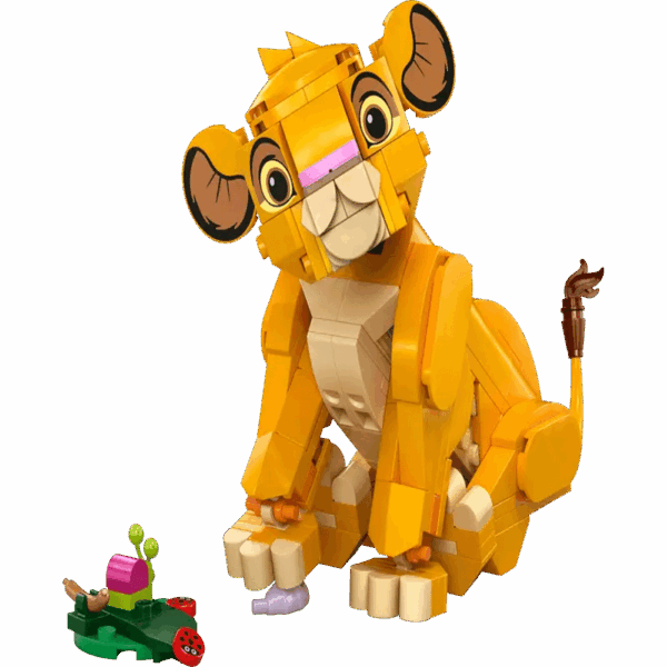 LEGO Disney Classic Simba O Rei Leão - Versão Cria - 43243