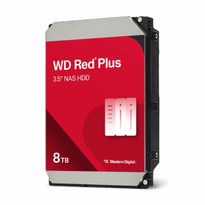 Disco 3.5 8TB WD Red Plus 256Mb SATA 6Gb/s 5640rpm