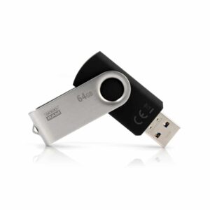Pen Drive 64Gb Usb 3.0 Goodram Twister Preto