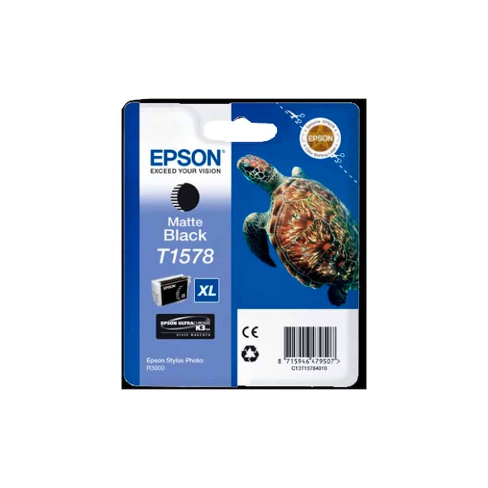 Tinteiro Original Epson T1578 Preto Mate