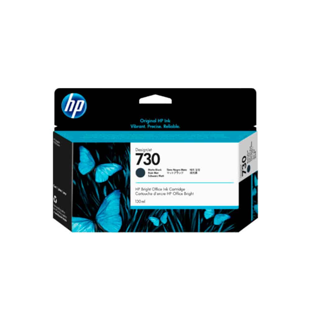 Tinteiro Original HP nº730 Preto Mate