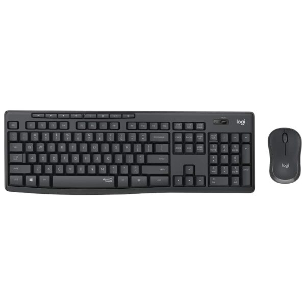 Conjunto Logitech MK295 Silent Teclado + Rato sem fios 2.4 GHz Português Grafite