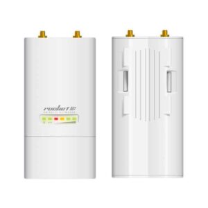 Acess Point Wlan Ubiquiti Networks Rocket M2 2.4 Ghz 2xRSMA 2x2Mimo AirMax Branco