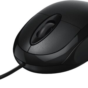 Rato Ótico USB Type-A 1000DPI MC-100 (Preto) - HAMA