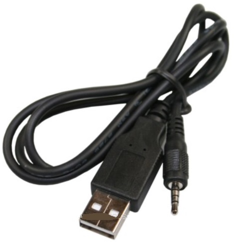 Cabo USB A Macho - Jack 2,5mm 4P Macho (80cm)