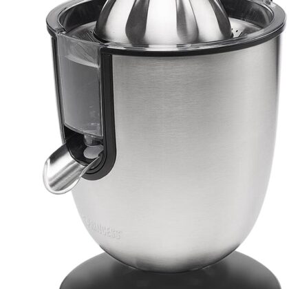 Espremedor Citrinos Elétrico Champion Pro 300W (Prateado) - PRINCESS