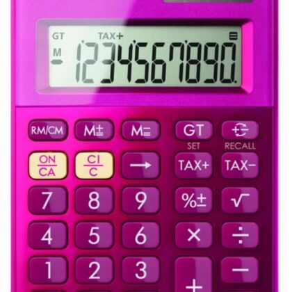 Calculadora de Secretária 12 Dígitos (Rosa) - CANON