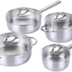 Conjunto de Cozinha Set Profissional em Aço inoxidável (4 Peças) - CATA