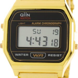 Relógio Digital 0312CAUS 33MM (Dourado) - QIIN