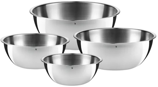 Pack 4x Tigelas Redondas (Inox) - WMF
