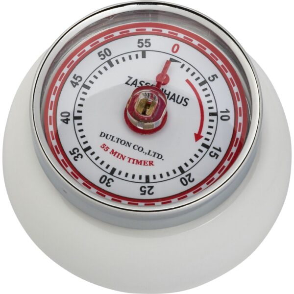 Temporizador de Cozinha Mecânico SPEED (Branco) - ZASSENHAUS