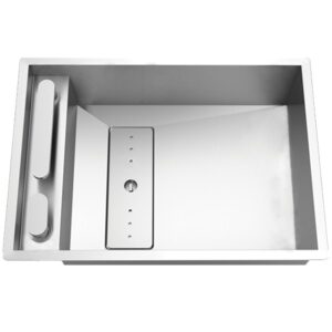 Lava Loiça Invisible 50 R 627X447mm (Aço Inoxidável Escovado) - RODI