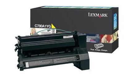 Toner C780 / C782 Amarelo (6000 páginas) - LEXMARK
