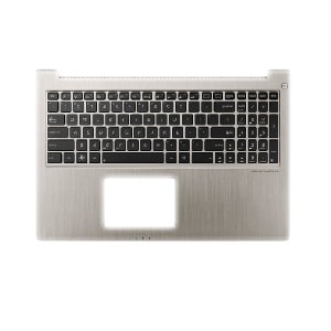 TECLADO PORTÁTIL ASUS ZENBOOK UX51 UX51VZ PRETO C/PALMREST
