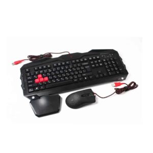 TECLADO + RATO GAMING BLOODY B2100 (B210+V9C) USB – BLACK