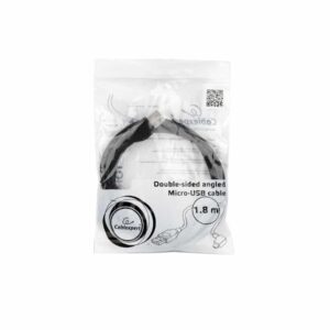 Cabo Usb 2.0 Para Micro Usb 90º Ângulo 1.8 Metros