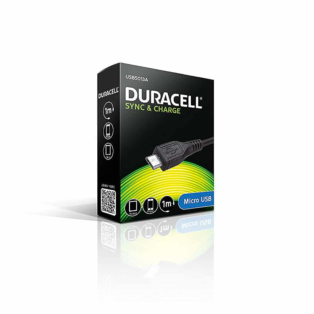 Cabo Micro Usb Duracell 1 Metro