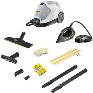 Máquina de Limpeza a Vapor SC 4 EasyFix Iron 0.8L 2000W (Preto/Branco) - KARCHER