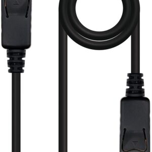 Cabo DisplayPort Macho - DisplayPort Macho 20 Pinos (50cm) - Nanocable