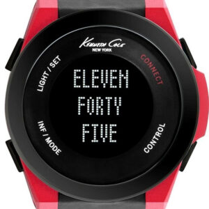 Relógio Digital 10022807 47MM (Vermelho) – KENNETH COLE