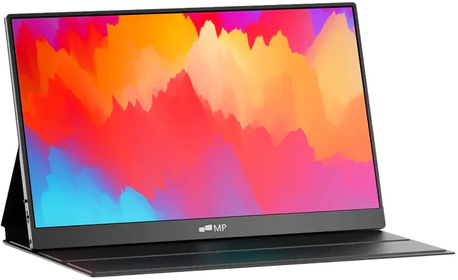 Monitor Portátil 15.6 Full HD LCD (Preto) - MOBILE PIXELS