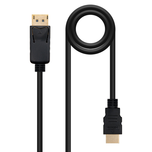 Cabo DisplayPort Macho - HDMI Macho (5 mts) - Nanocable
