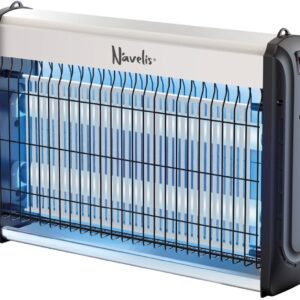 Mata Insetos Eléctrico Dodoma LED 2x 4W (Cinzento/Preto) - NÁVELIS