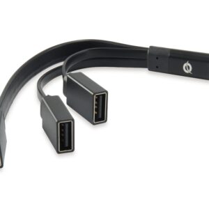 Cabo USB 3.1 Tipo C - 1x USB 3.0 + 2x USB 2.0 - HUBBIES01B - CONCEPTRONIC