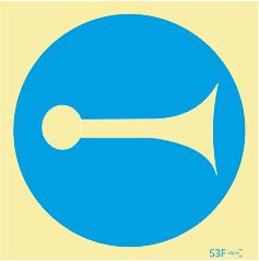 Sinais de Obrigação – Vinil 300x300mm