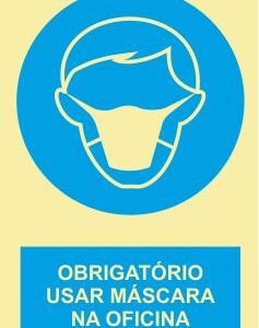 Sinais de Obrigação - Vinil 150x200mm