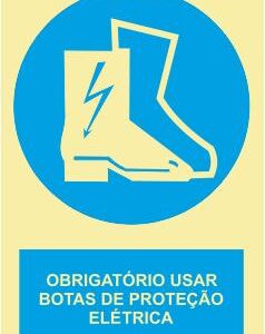 Sinais de Obrigação - Vinil 200x300mm