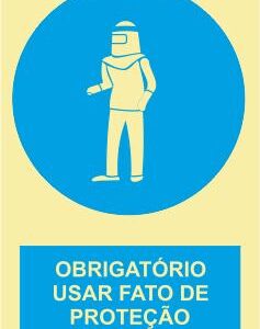 Sinais de Obrigação - Vinil 300x400mm