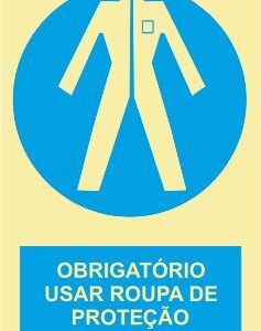 Sinais de Obrigação - Vinil 150x200mm