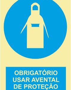 Sinais de Obrigação - Alumínio (0.8mm espessura) 300x400mm