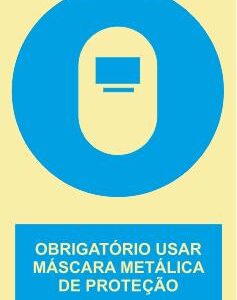 Sinais de Obrigação - Fotoluminescente 1F. 200x300mm