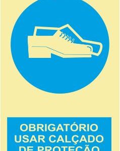 Sinais de Obrigação – Fotoluminescente 1F. 300x400mm