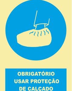 Sinais de Obrigação - Vinil 150x200mm