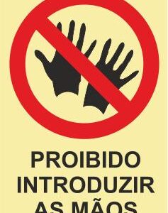 Sinais de Proibição - Alumínio (0.8mm espessura) 300x400mm