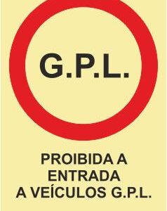 Sinais de Proibição - Fotoluminescente 2F. (45º com a Parede) 150x200mm