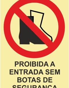Sinais de Proibição - Alumínio (0.8mm espessura) 300x400mm